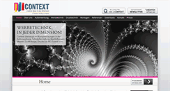 Desktop Screenshot of context-online.at